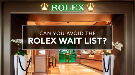 mayors rolex waiting list|Rolex waiting list 2023.